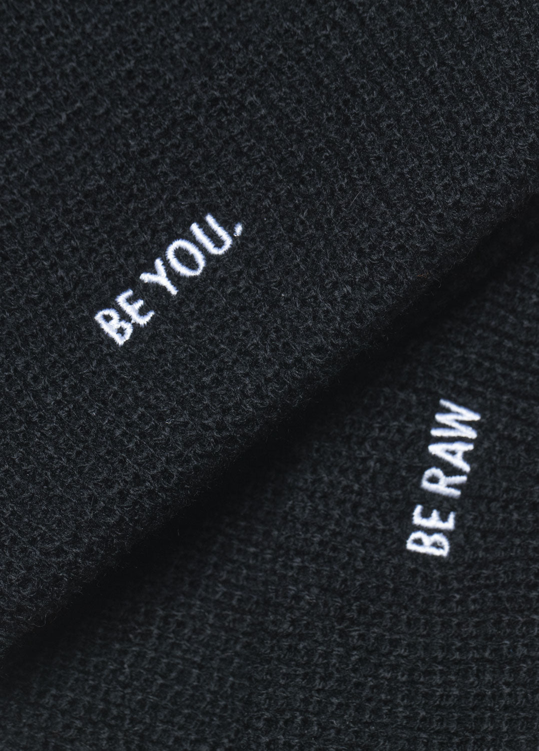Micro - Be You Be Raw logo - Beanie