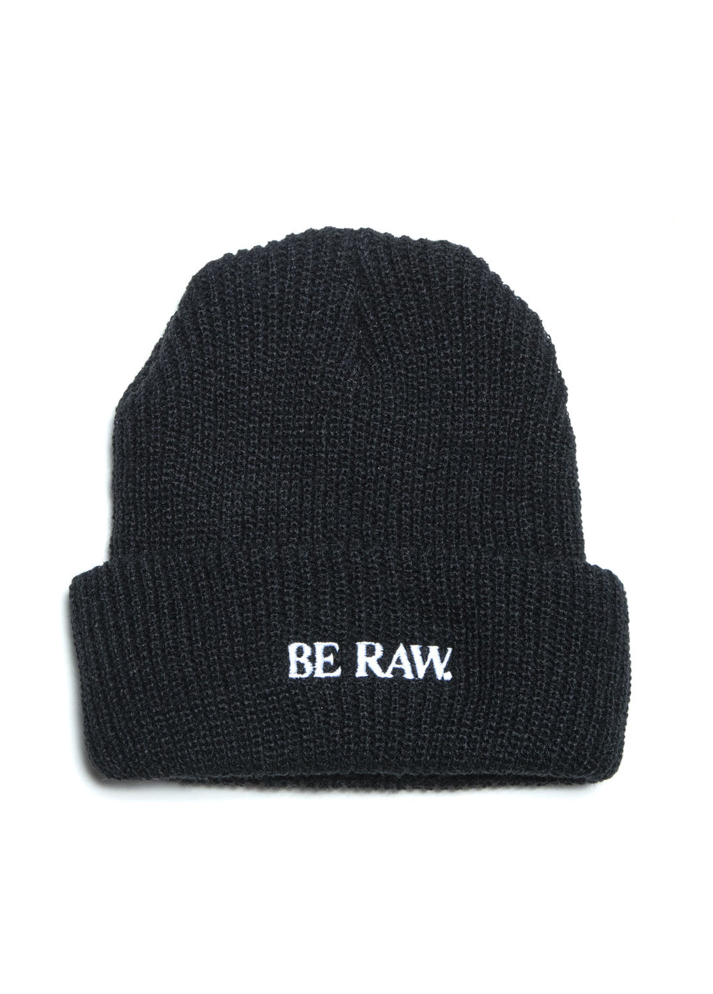 Cuffed Beanie Be Raw Classic logo