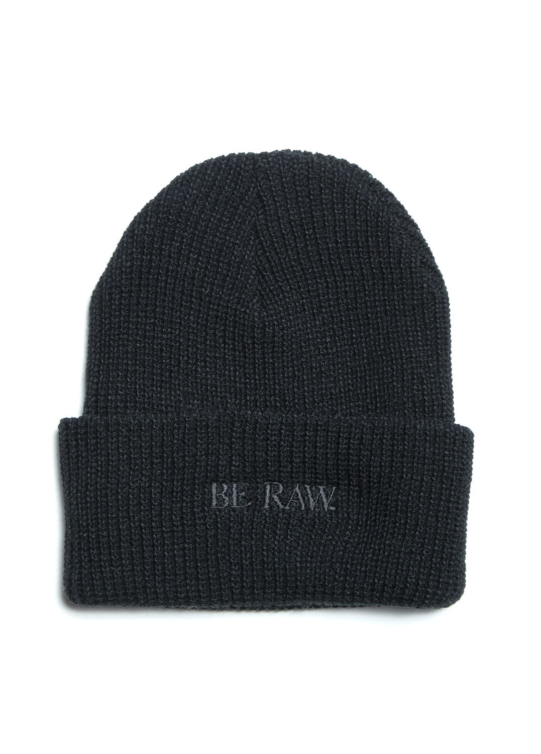 Cuffed Beanie Be Raw Classic logo