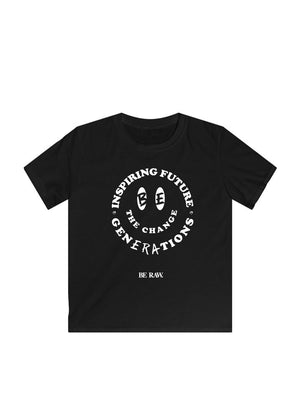 Tee - Inspiring Future Generations - Black - Youth Unisex