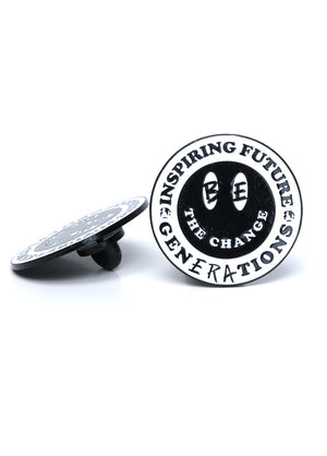 Lapel Pin - Be Raw - Inspiring Future Generations