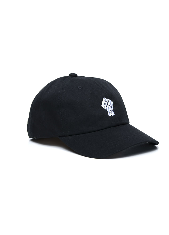 Dad Hat - Be Raw Power Fist - White